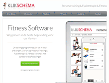 Tablet Screenshot of klikschema.nl